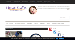 Desktop Screenshot of mamasmiles.com